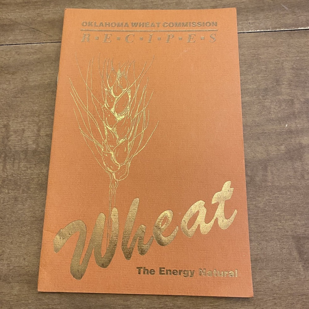 OKLAHOMA WHEAT COMMISSION RECIPES Bread Cookbook Booklet Vintage